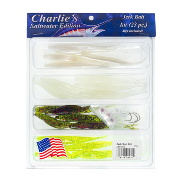Charlies Worms Jerk Bait Kit